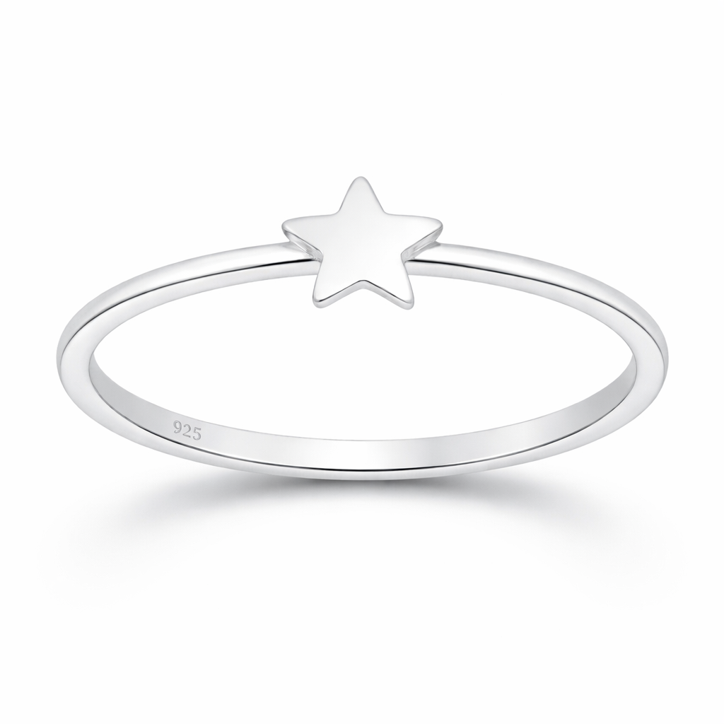 Sterling Silver Star Ring