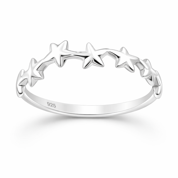 Sterling Silver Starfish Ring