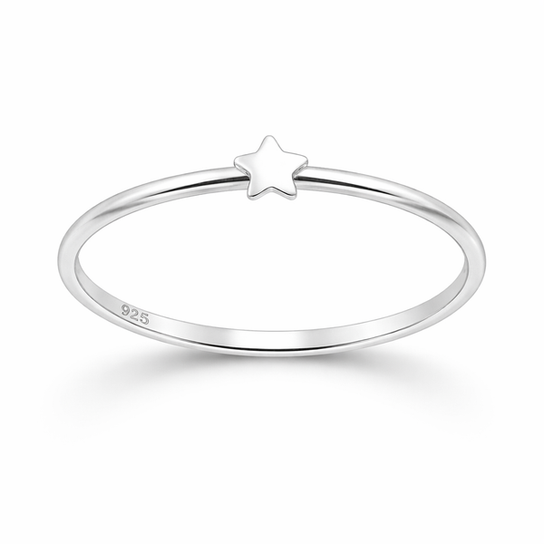 Sterling Silver Star Ring