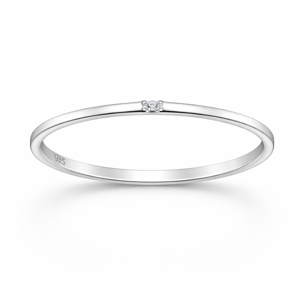 Sterling Silver & CZ Ring