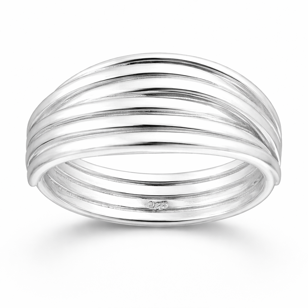 Sterling Silver Multi Strand Ring