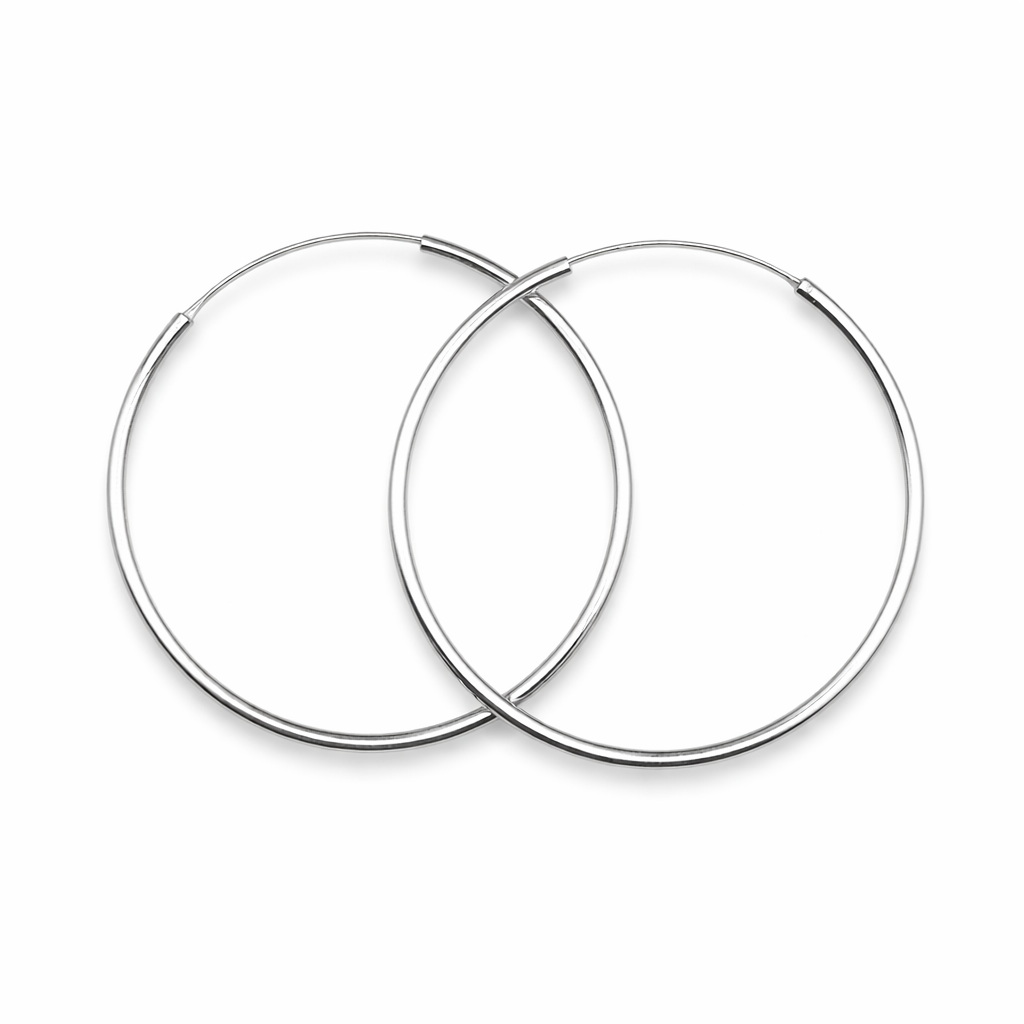 Sterling Silver Hoop Earrings