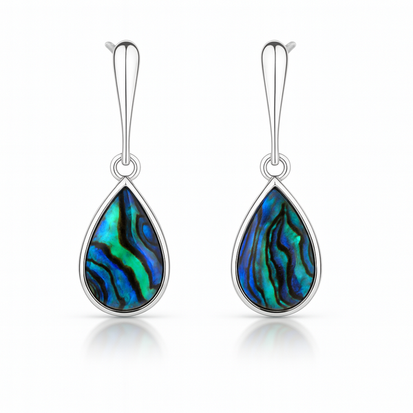Abalone Shell Drop Earrings