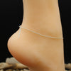 Silver Ring Anklet
