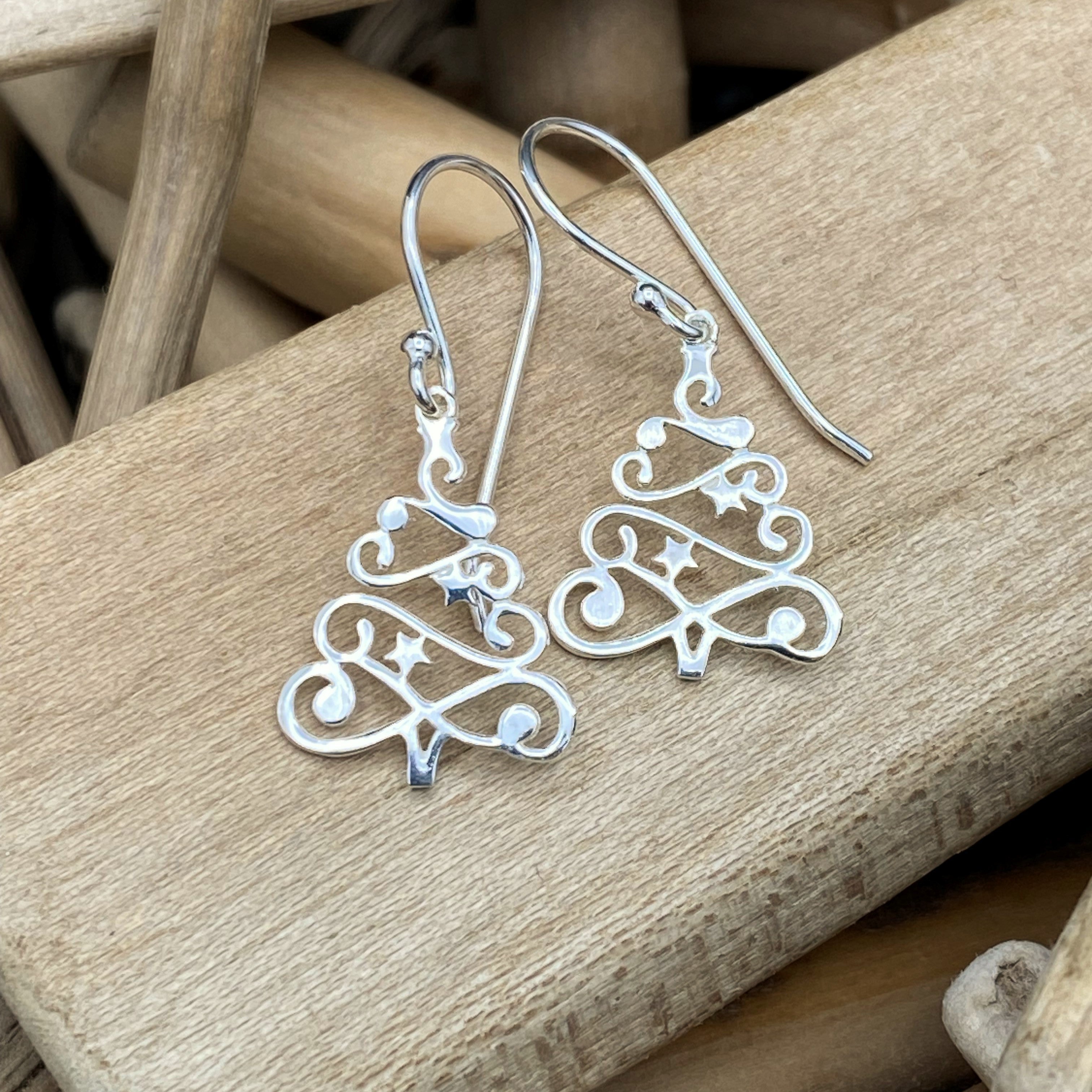 Christmas Tree Earrings