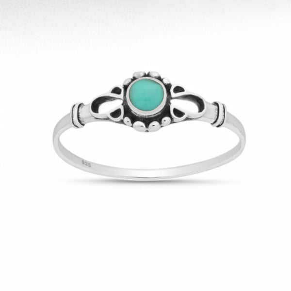 Sterling Silver Oxidized Ring