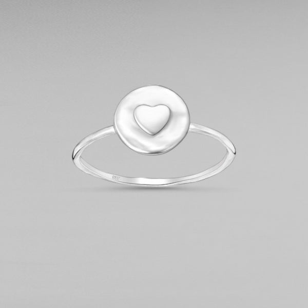Sterling Silver Heart Ring